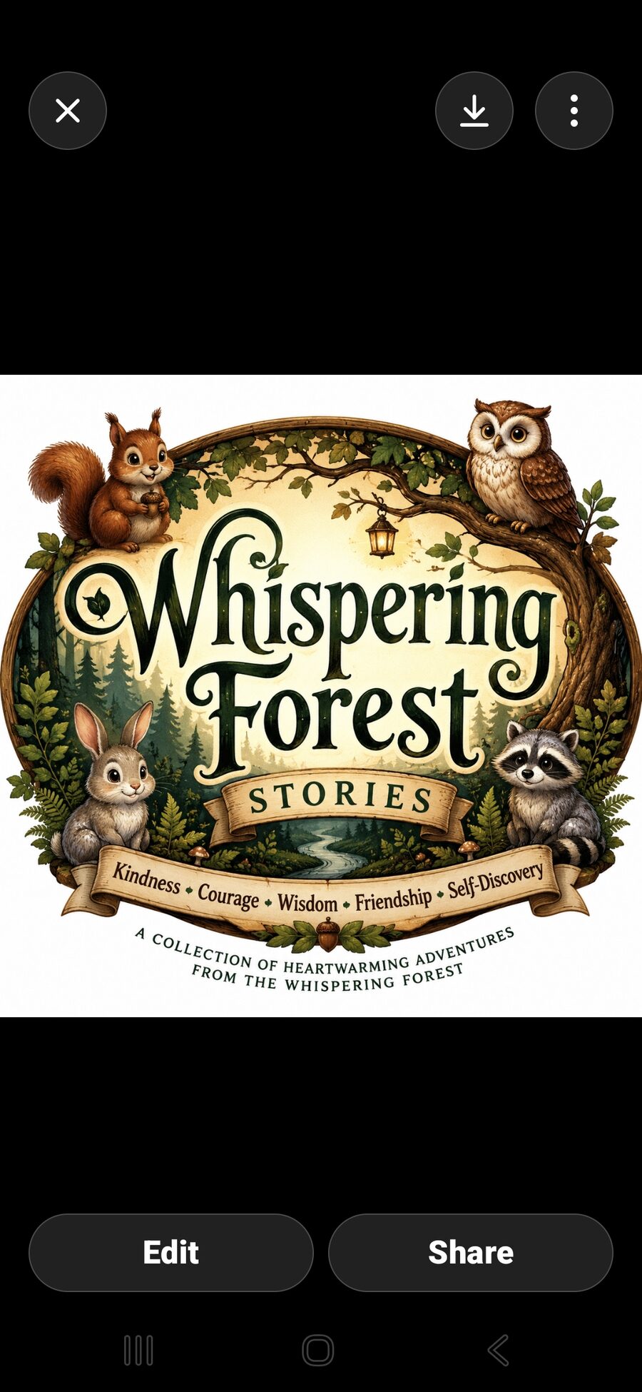 Whispering Forest Stories series